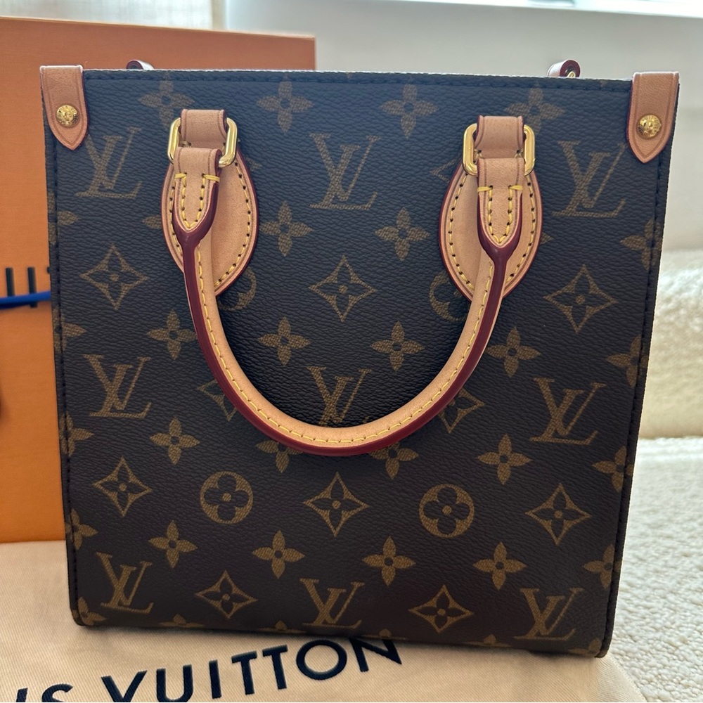 ❌ SOLD ❌ Louis Vuitton Monogram Sac Plat BB Handbag Crossbody - Picture 2 of 15